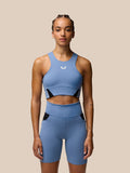 Castore Women's Aeromesh Longline Crop - Light Blue