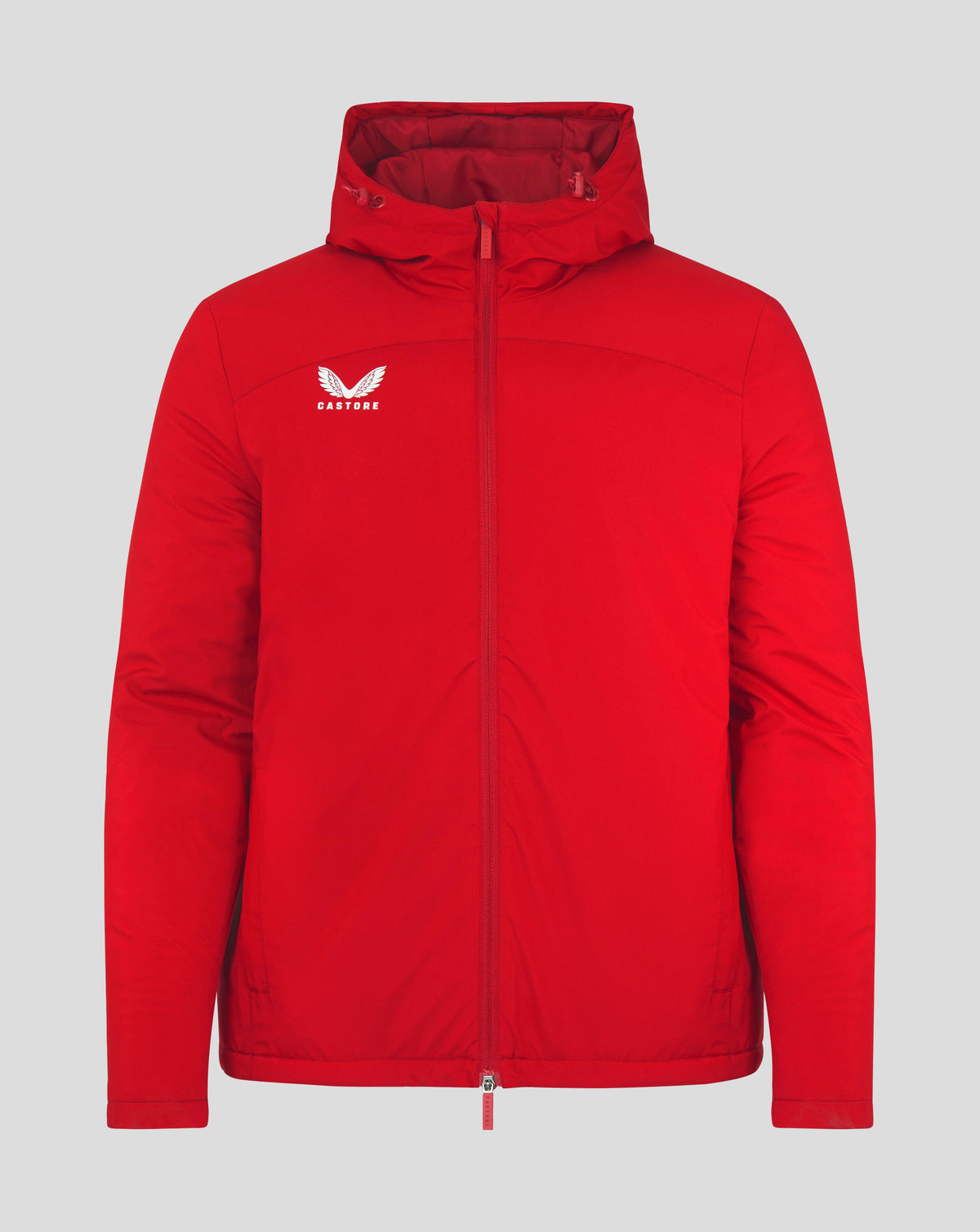 Castore Men's Standard Length Bench Jacket - True Red