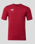 Castore Men's Cotton Leisure T-Shirt - Biking Red