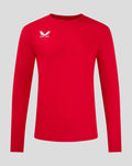 Castore Men's Ls Printed Training Tee - True Red