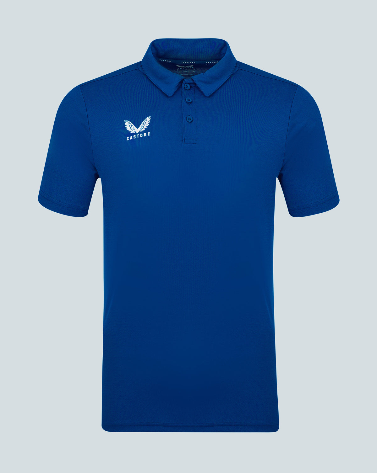 Castore Men's Short Sleeve Training Polo - Surf The Web
