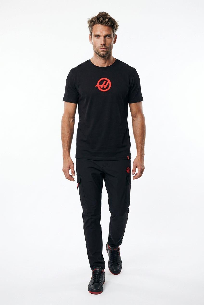 Haas F1 Moneygram VF-25 Back Print T-Shirt - Black
